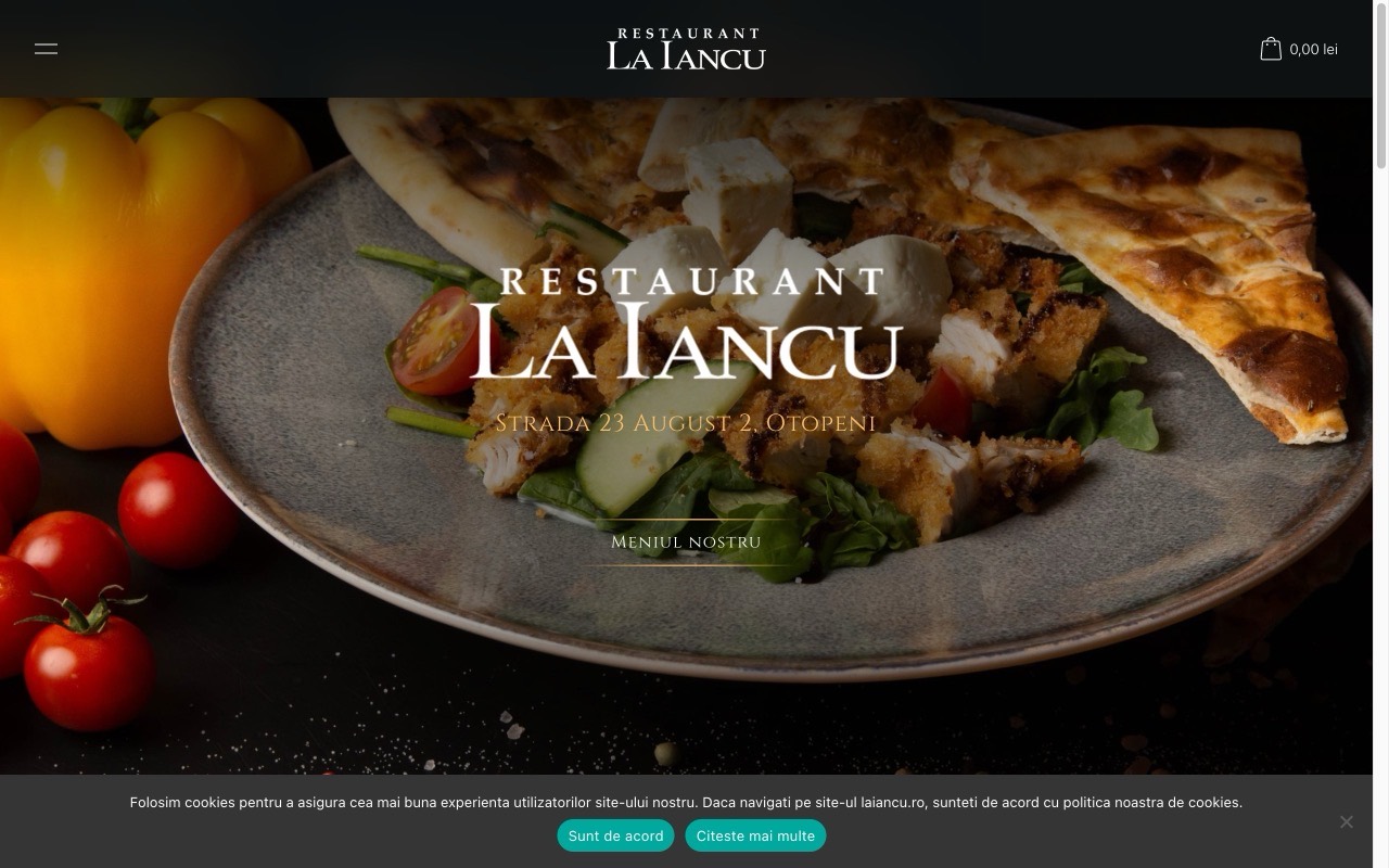 La Iancu — site restaurant și comenzi online